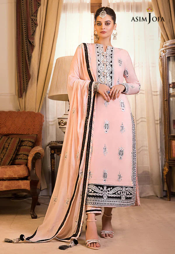 Asim Jofa | Nuri Mahroo | AJSM 10 - by - Libasekhas UK - Registered Vendor of : Asim Jofa - 100% Original Designer Dresss