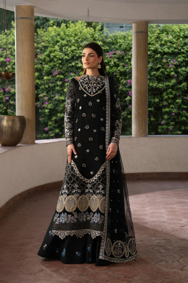 Ayzel | Luminara Wedding Fromals'26 | Black Long Shirt & Plazo-Gulnaar