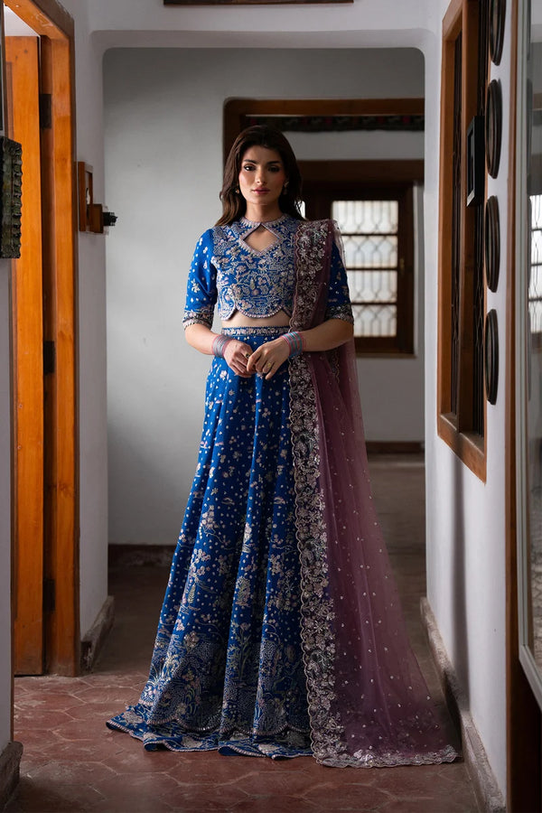 Ayzel | Luminara Wedding Fromals'26 | Blue Choli & Lehnga-Sahal