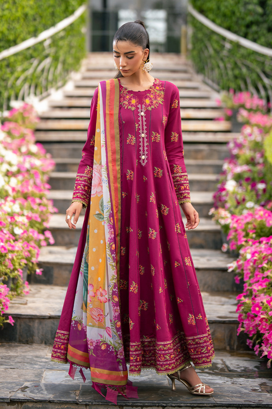 Alizeh | Printed Lawn | AF-EL-7070-Riya - by Libasekhas UK - Registered Vendor of : Alizeh - 100% Original Designer Dress