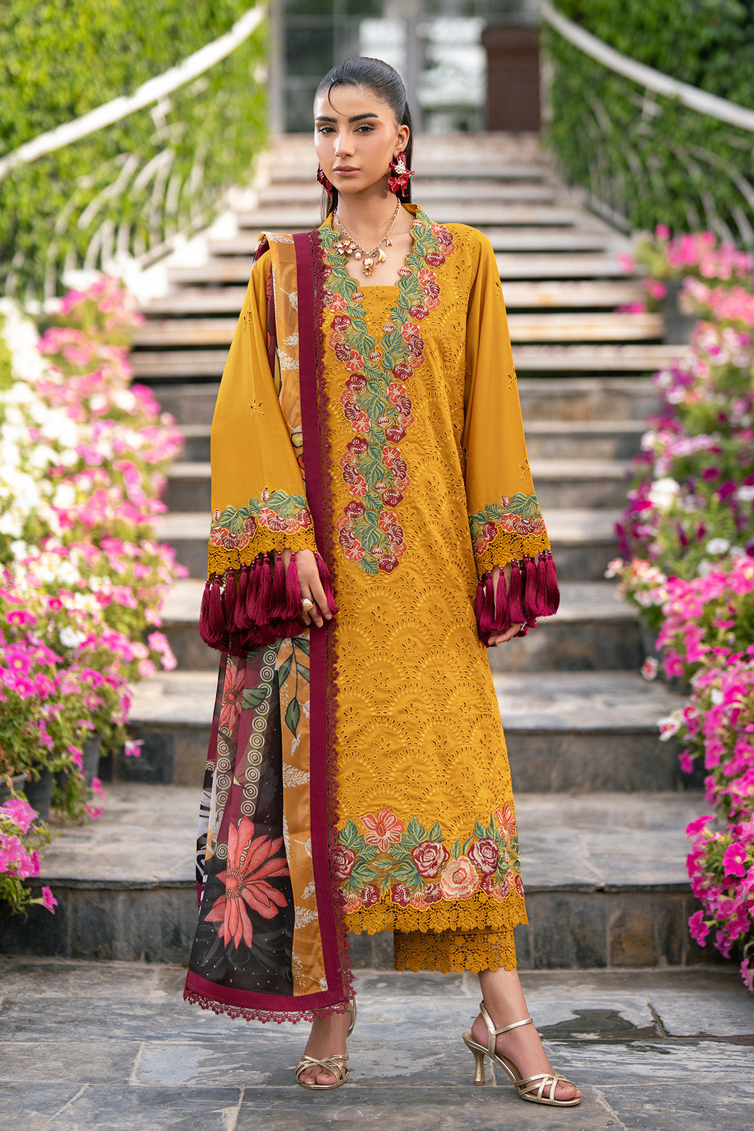 Alizeh | Printed Lawn | AF-EL-7068-BLISS - by Libasekhas UK - Registered Vendor of : Alizeh - 100% Original Designer Dress