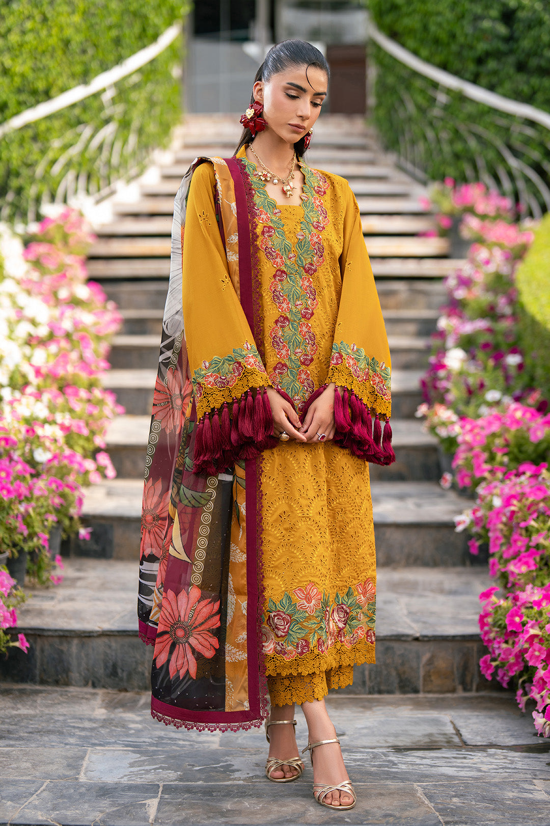 Alizeh | Printed Lawn | AF-EL-7068-BLISS - by Libasekhas UK - Registered Vendor of : Alizeh - 100% Original Designer Dress