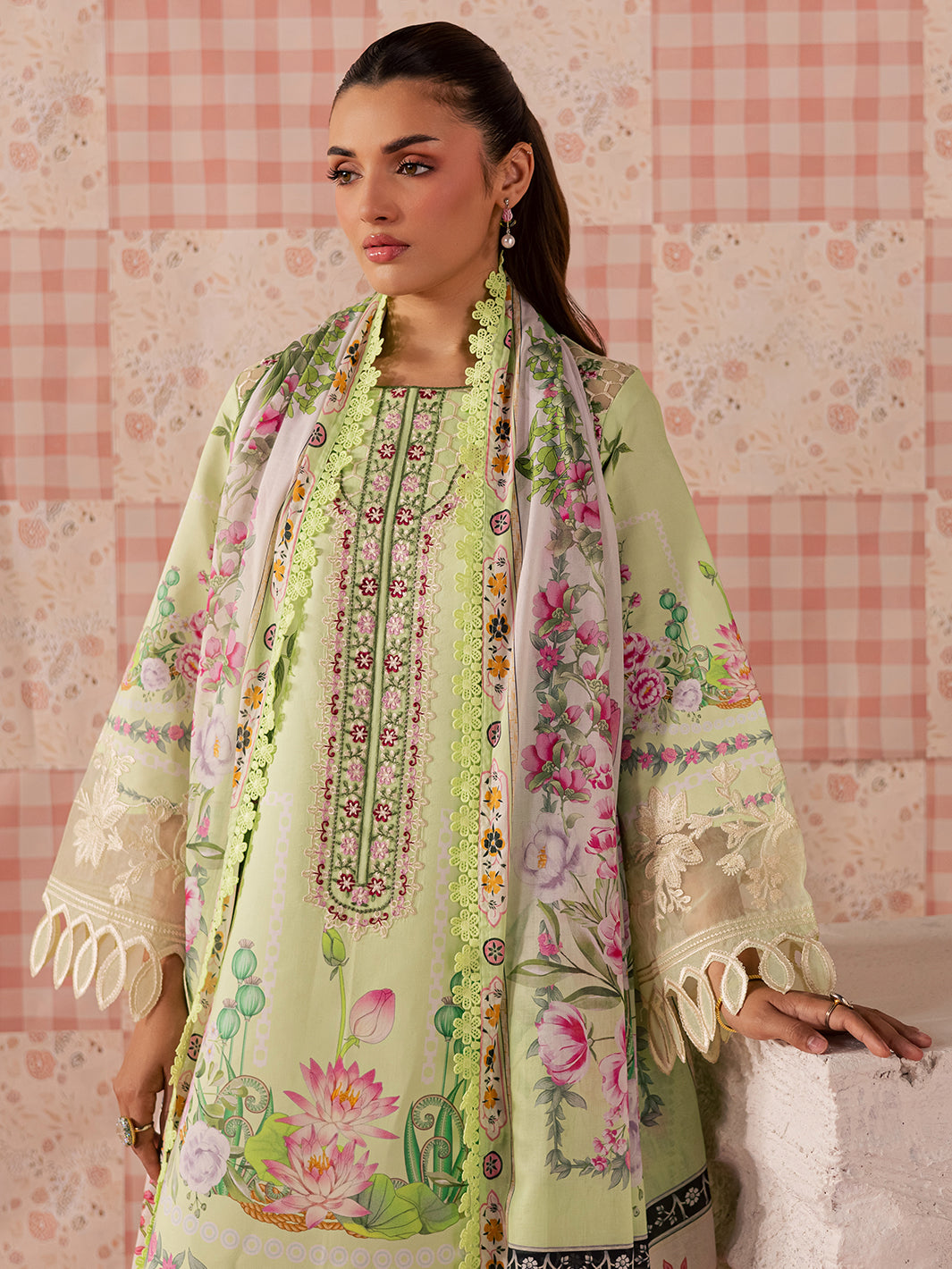 Mahnur | Afsana Lawn 26 | AL-01 - by Libasekhas UK - Registered Vendor of : Mahnur - 100% Original Designer Dress