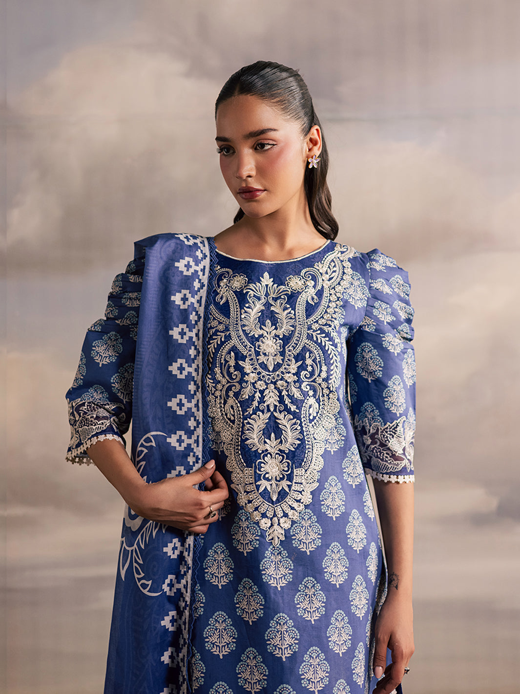 Mahnur | Afsana Lawn 26 | AL-04 - by Libasekhas UK - Registered Vendor of : Mahnur - 100% Original Designer Dress