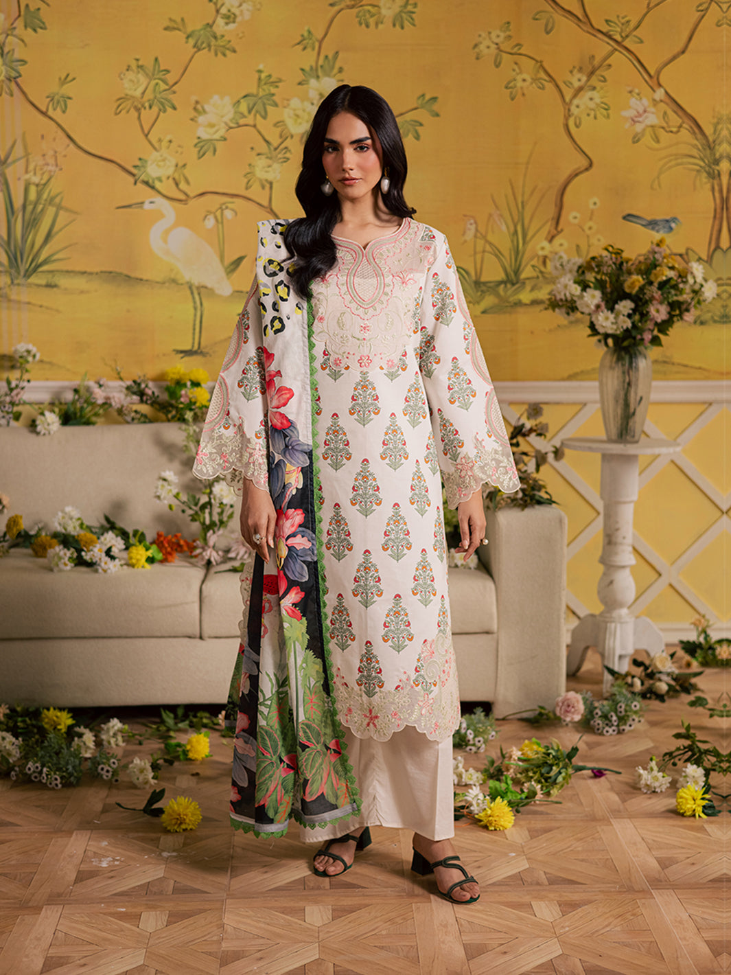 Mahnur | Afsana Lawn 26 | AL-08 - by Libasekhas UK - Registered Vendor of : Mahnur - 100% Original Designer Dress
