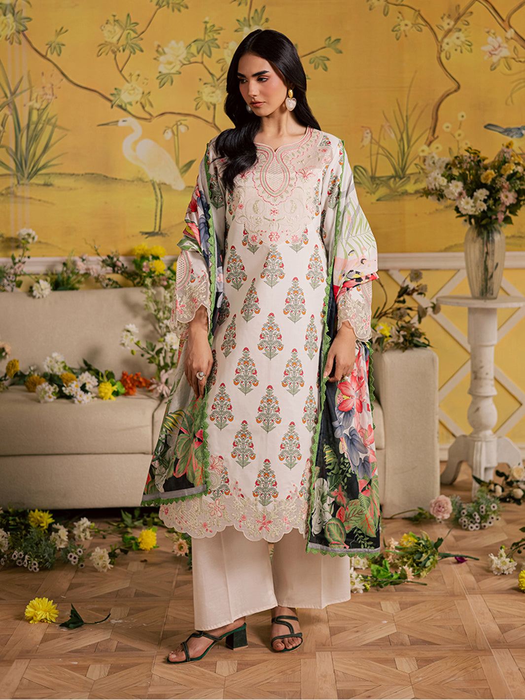 Mahnur | Afsana Lawn 26 | AL-08 - by Libasekhas UK - Registered Vendor of : Mahnur - 100% Original Designer Dress