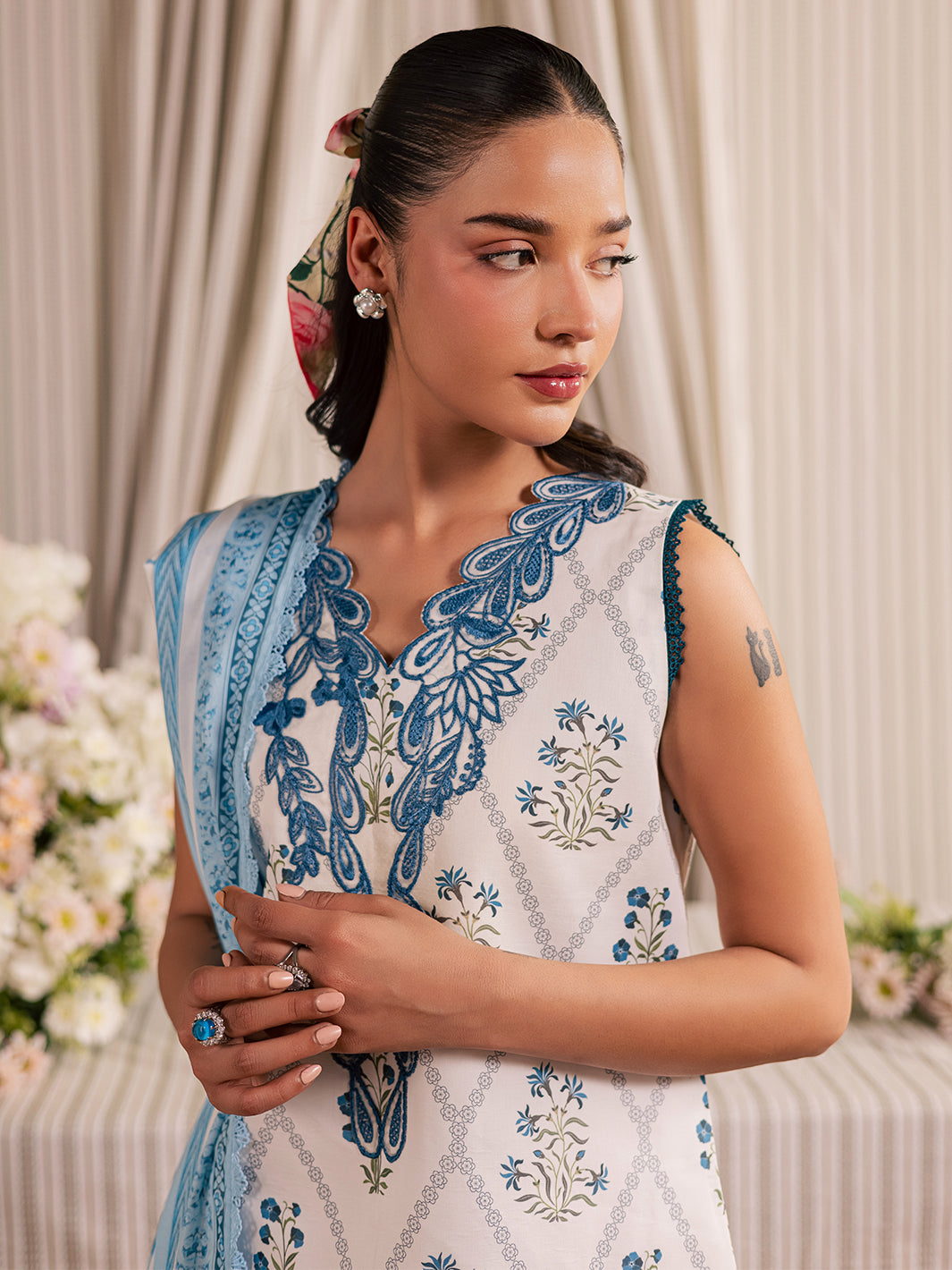 Mahnur | Afsana Lawn 26 | AL-10 - by Libasekhas UK - Registered Vendor of : Mahnur - 100% Original Designer Dress