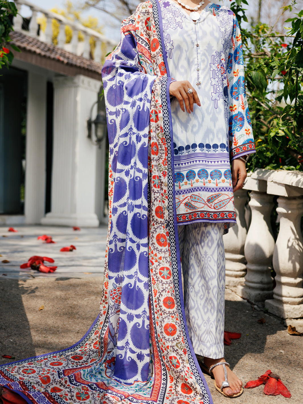 Almirah | Traditional Tale | ALP-3PS-2116 - by - Libasekhas UK - Registered Vendor of : Almirah - 100% Original Designer Dresss