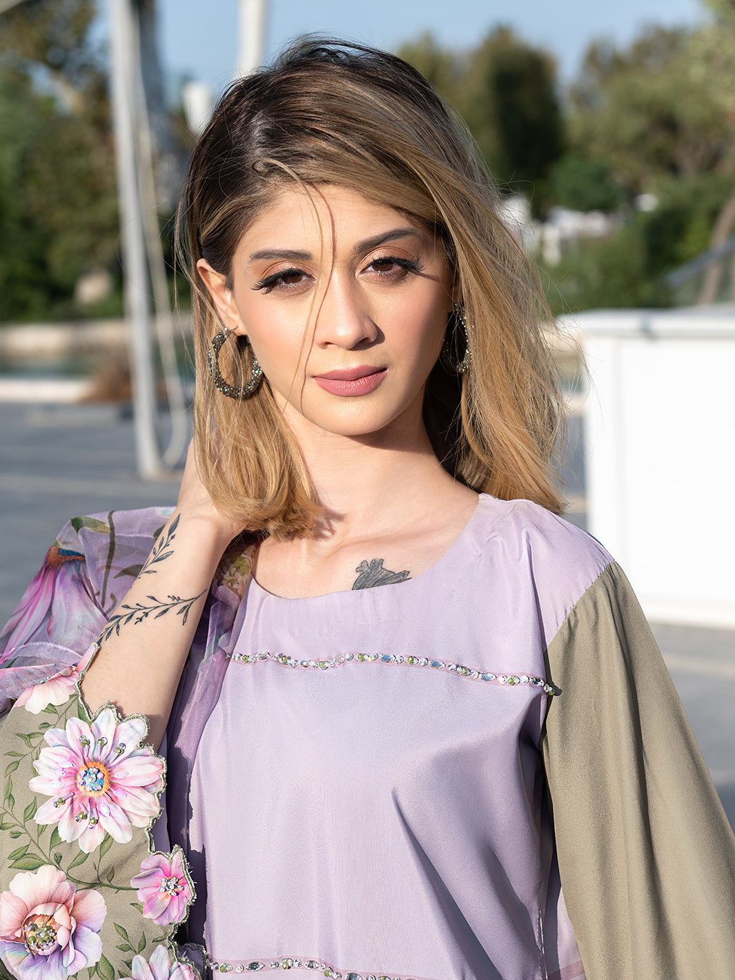 Ain | Venice Vibes | AN-157 - by Libasekhas UK - Registered Vendor of : Ain - 100% Original Designer Dress