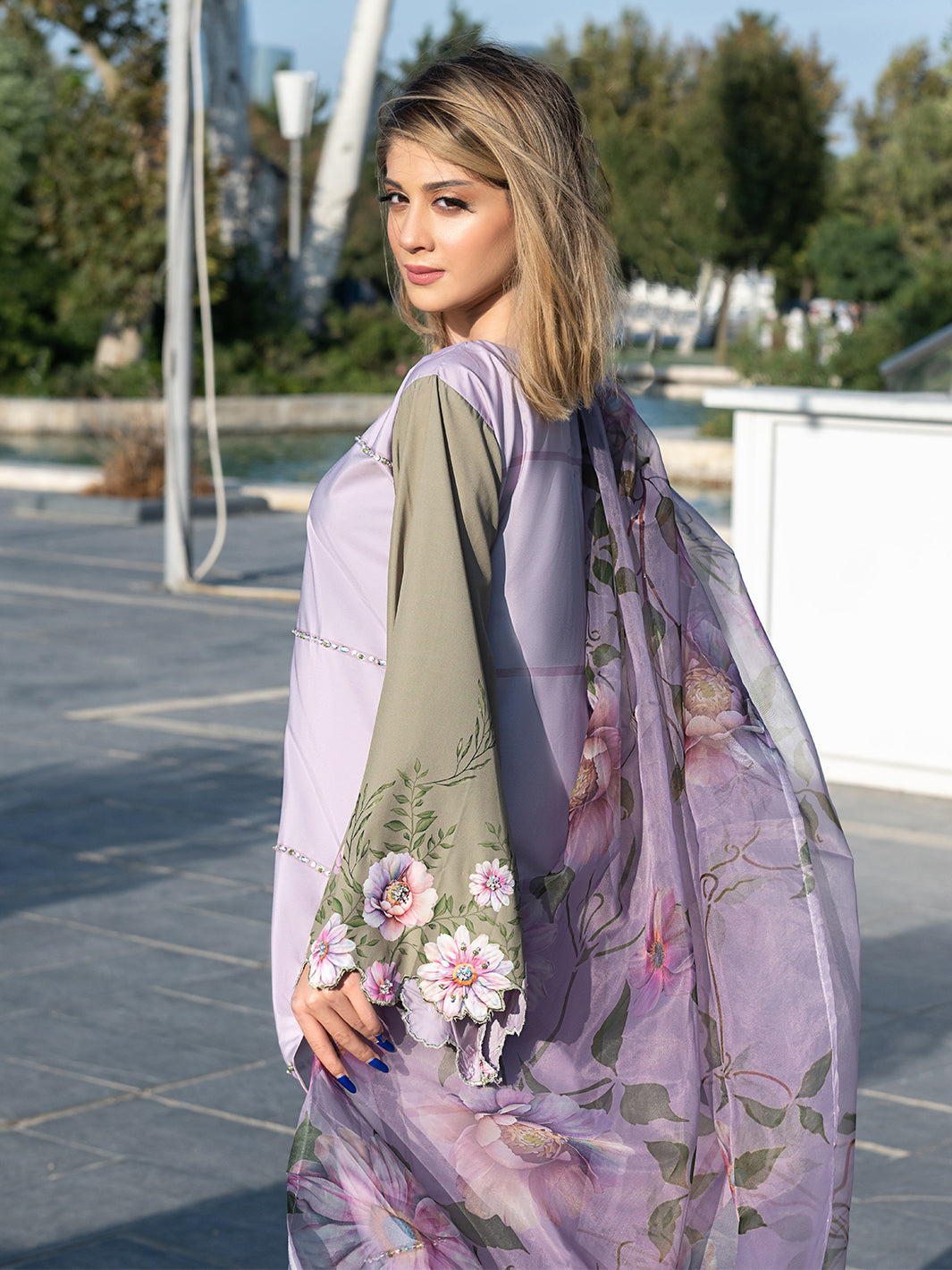 Ain | Venice Vibes | AN-157 - by Libasekhas UK - Registered Vendor of : Ain - 100% Original Designer Dress