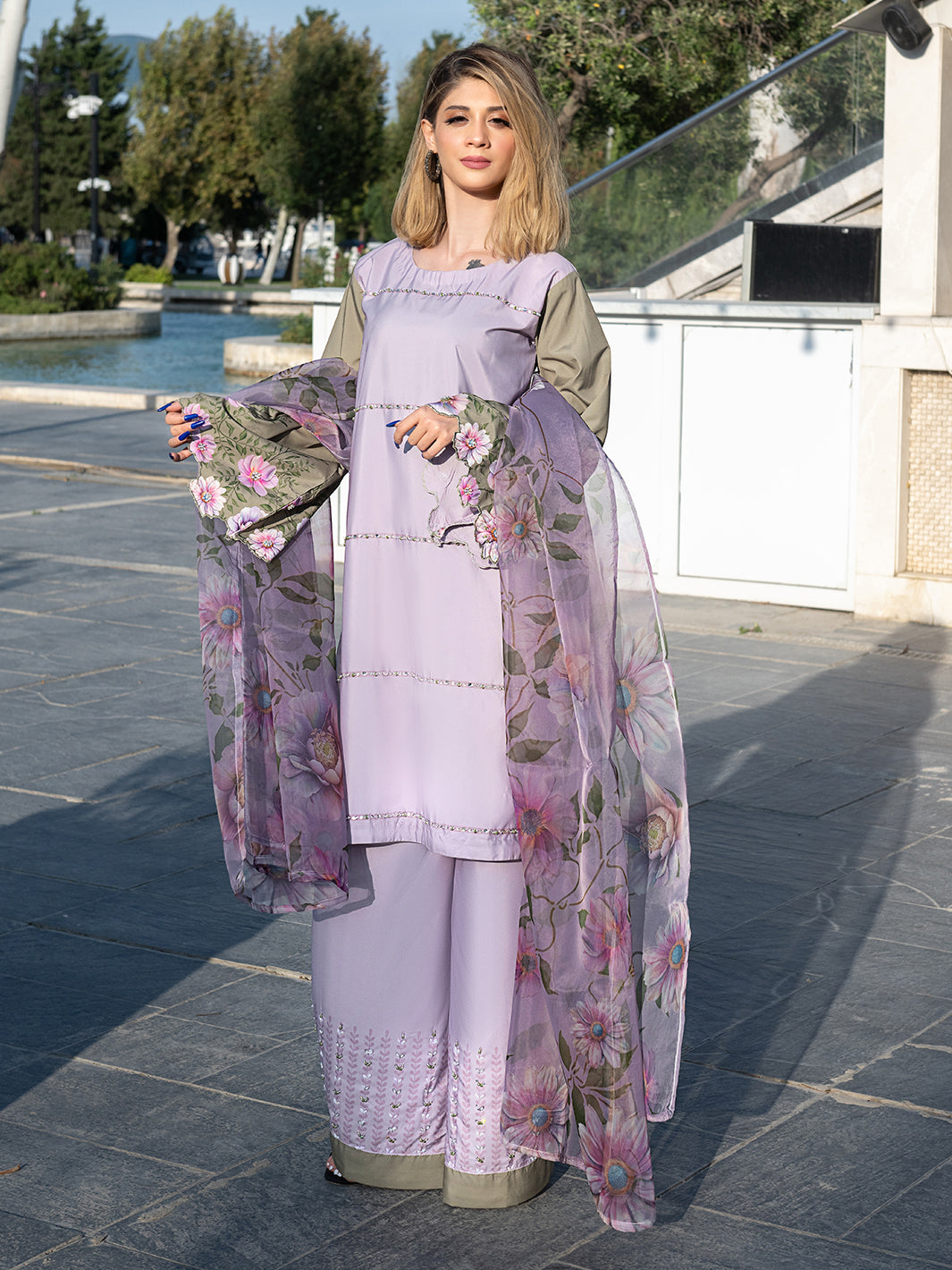 Ain | Venice Vibes | AN-157 - by Libasekhas UK - Registered Vendor of : Ain - 100% Original Designer Dress