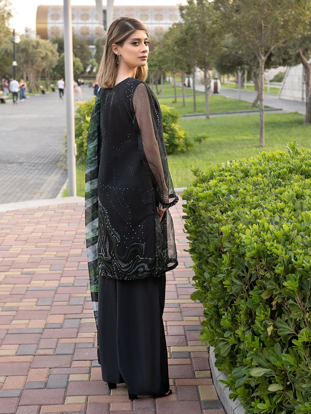 Ain | Venice Vibes | AN-159 - by Libasekhas UK - Registered Vendor of : Ain - 100% Original Designer Dress