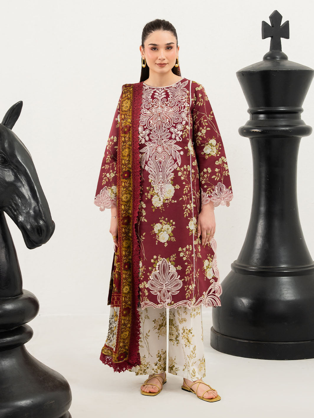 Mahnur | Anaya Lawn | ANA-012 - by Libasekhas UK - Registered Vendor of : Mahnur - 100% Original Designer Dress