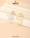 Anemone Earrings - by - Libasekhas UK - Registered Vendor of : Zeesy - 100% Original Designer Dresss