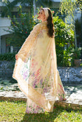 AJR Couture | Printed Chikankari 26 | Lila - by Libasekhas UK - Registered Vendor of : AJR Couture - 100% Original Designer Dress