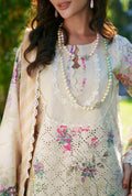 AJR Couture | Printed Chikankari 26 | Lila - by Libasekhas UK - Registered Vendor of : AJR Couture - 100% Original Designer Dress