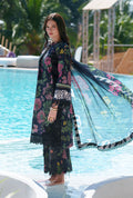 AJR Couture | Printed Chikankari 26 | Vera - by Libasekhas UK - Registered Vendor of : AJR Couture - 100% Original Designer Dress