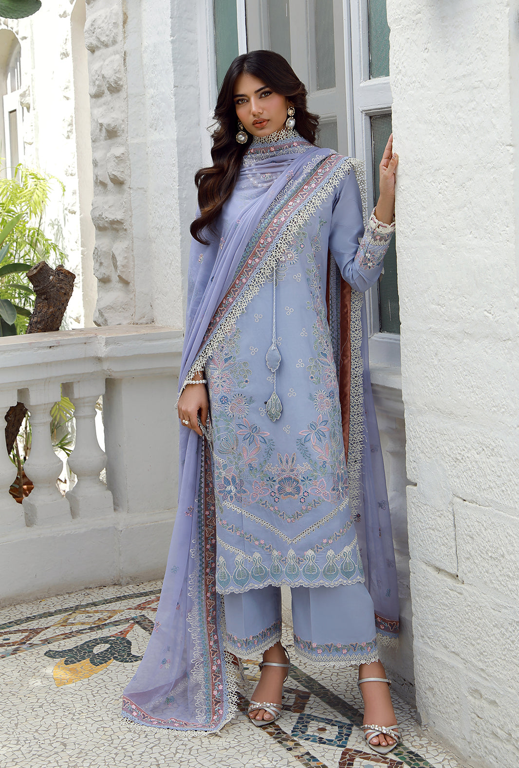 AJR Couture | Signature Lawn 26 | Velia - by Libasekhas UK - Registered Vendor of : AJR Couture - 100% Original Designer Dress