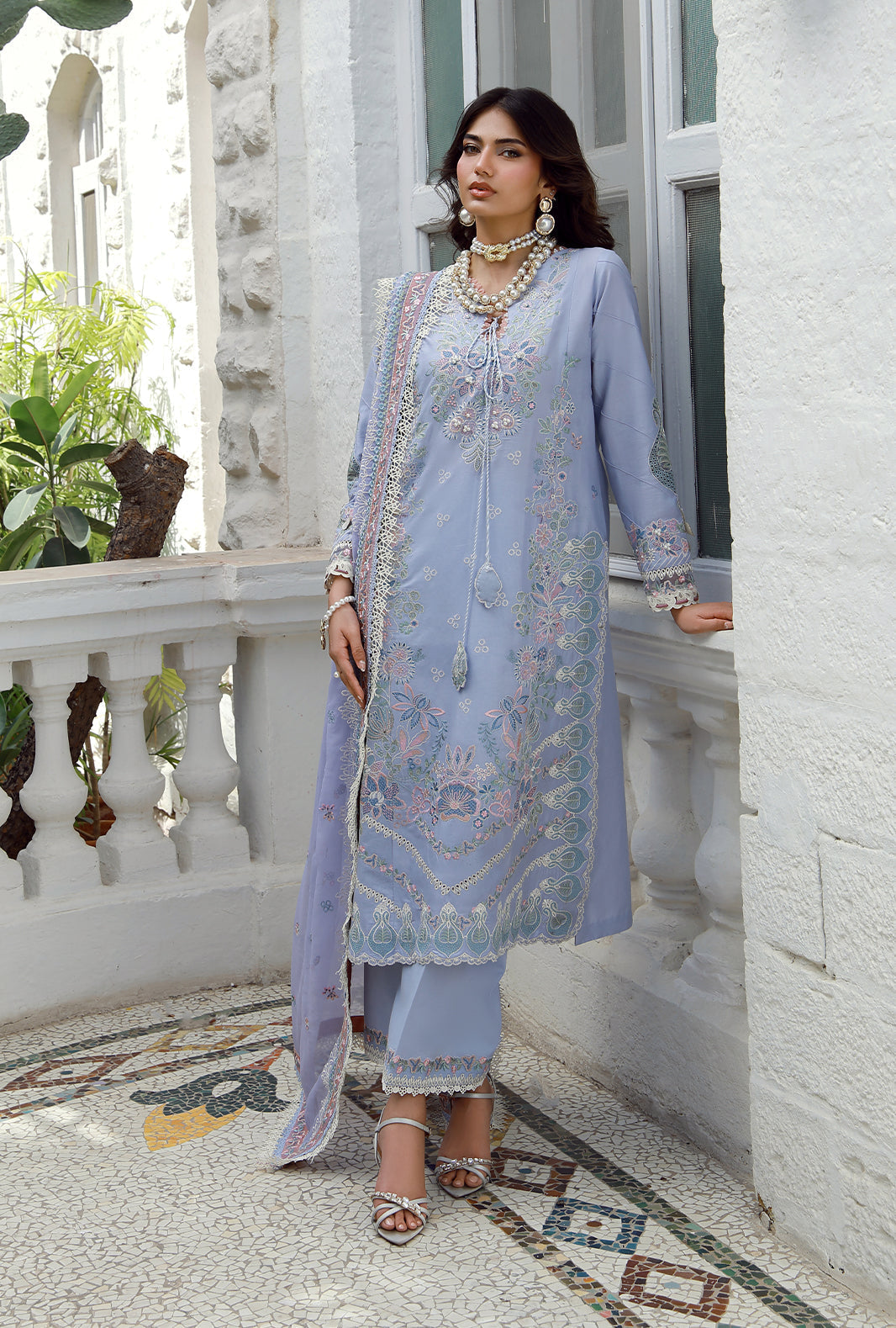 AJR Couture | Signature Lawn 26 | Velia - by Libasekhas UK - Registered Vendor of : AJR Couture - 100% Original Designer Dress