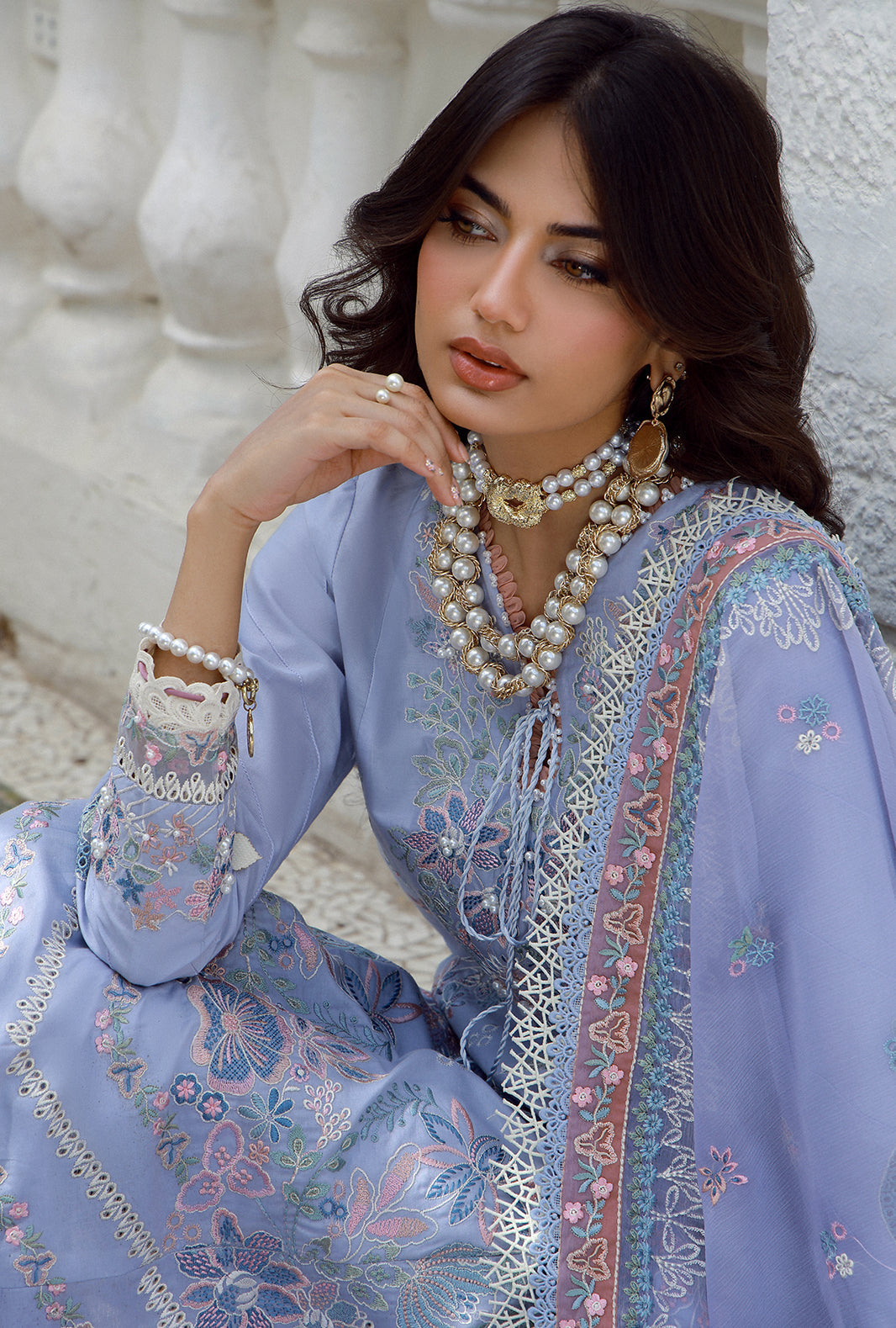 AJR Couture | Signature Lawn 26 | Velia - by Libasekhas UK - Registered Vendor of : AJR Couture - 100% Original Designer Dress