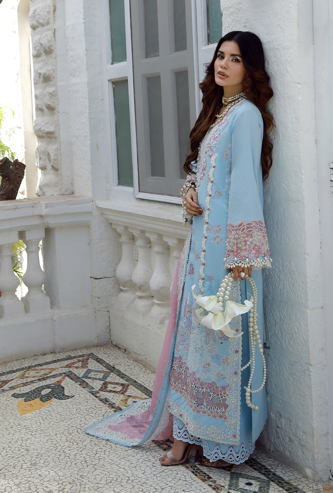 AJR Couture | Signature Lawn 26 | Evren - by Libasekhas UK - Registered Vendor of : AJR Couture - 100% Original Designer Dress