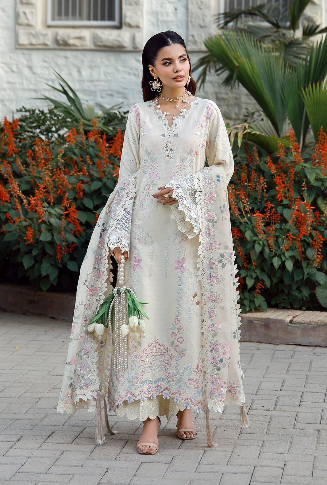 AJR Couture | Signature Lawn 26 | Zova - by Libasekhas UK - Registered Vendor of : AJR Couture - 100% Original Designer Dress