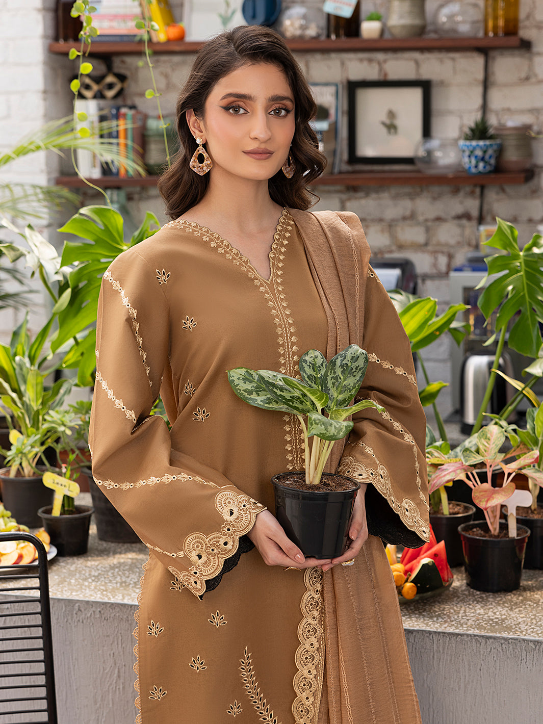 Izel | Meadow Muse Embroidered Lawn 25 | AVELA - by - Libasekhas UK - Registered Vendor of : Izel - 100% Original Designer Dresss
