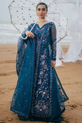 Cross Stitch | Wedding Collection 25 | AZURE TRANQUIL - by - Libasekhas UK - Registered Vendor of : Cross Stitch - 100% Original Designer Dresss