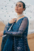 Cross Stitch | Wedding Collection 25 | AZURE TRANQUIL - by - Libasekhas UK - Registered Vendor of : Cross Stitch - 100% Original Designer Dresss