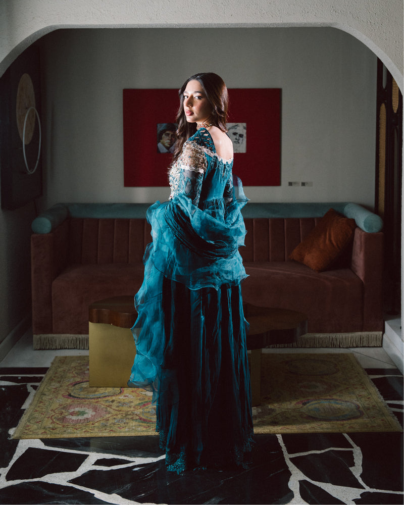 Mysie by Tahira | Eid Festive 25 | Abeer - by - Libasekhas UK - Registered Vendor of : Mysie by Tahira - 100% Original Designer Dresss
