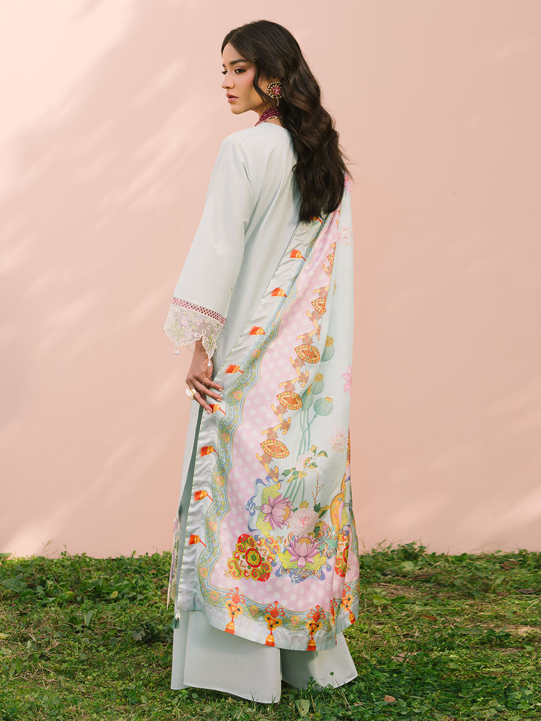 Mahnur | Dahlia Luxury Lawn 25 | Advina - by - Libasekhas UK - Registered Vendor of : Mahnur - 100% Original Designer Dresss