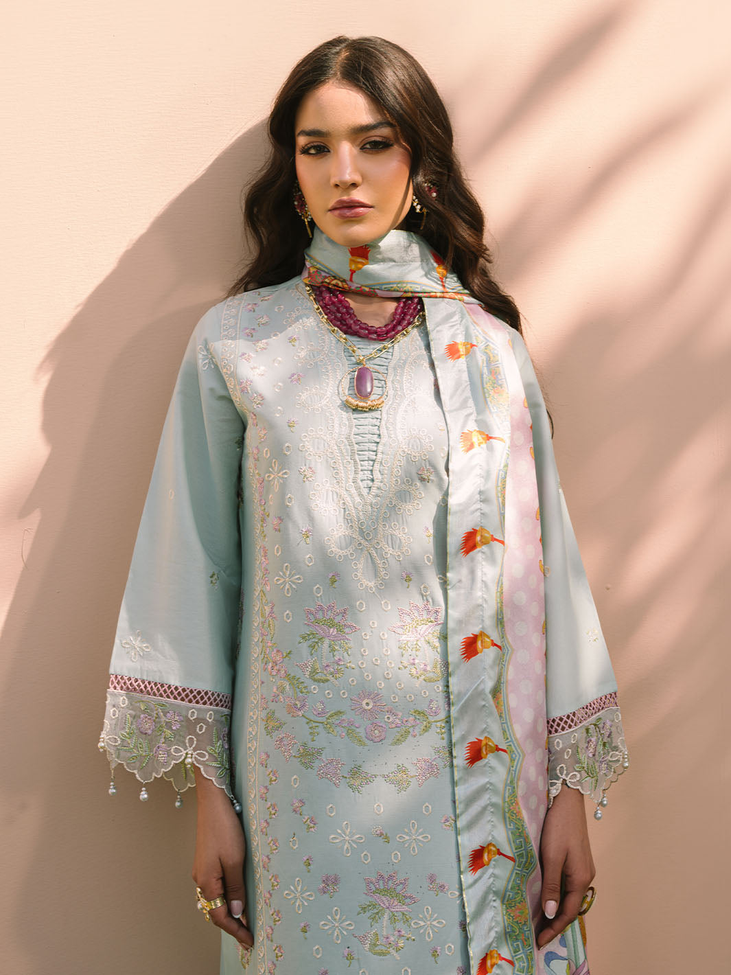 Mahnur | Dahlia Luxury Lawn 25 | Advina - by - Libasekhas UK - Registered Vendor of : Mahnur - 100% Original Designer Dresss