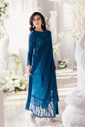 Azure | Ensembles Embroidered Formals | Aegean Breeze - by - Libasekhas UK - Registered Vendor of : Azure - 100% Original Designer Dresss