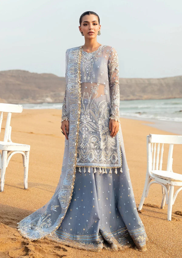 Afrozeh | Dastangoi Wedding Formal'24 | AWE-01 NASHMIA - by - Libasekhas UK - Registered Vendor of : Afrozeh - 100% Original Designer Dresss