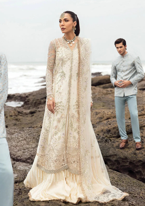 Afrozeh | Dastangoi Wedding Formal'24 | AWE-10 SHUGUFTA - by - Libasekhas UK - Registered Vendor of : Afrozeh - 100% Original Designer Dresss