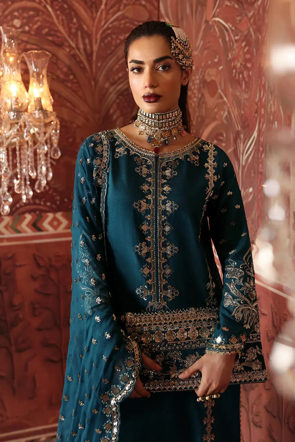 Afrozeh | Divani Silk Edit 23 | Kaira - by - Libasekhas UK - Registered Vendor of : Afrozeh - 100% Original Designer Dresss