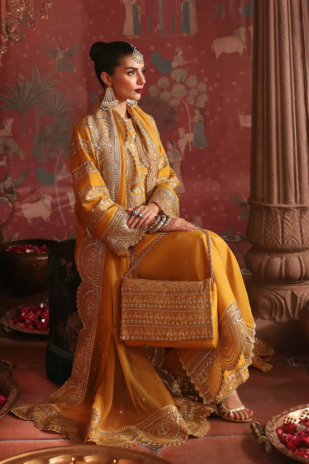 Afrozeh | Divani Silk Edit 23 | Shama - by - Libasekhas UK - Registered Vendor of : Afrozeh - 100% Original Designer Dresss