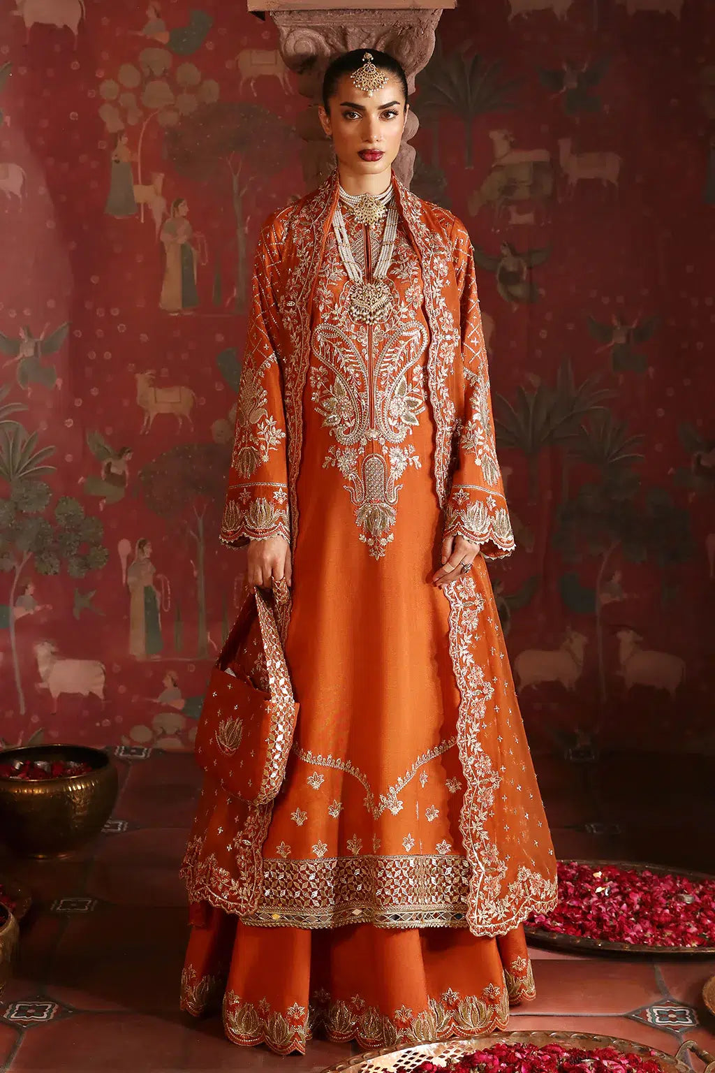Afrozeh | Divani Silk Edit 23 | Zarish - by - Libasekhas UK - Registered Vendor of : Afrozeh - 100% Original Designer Dresss