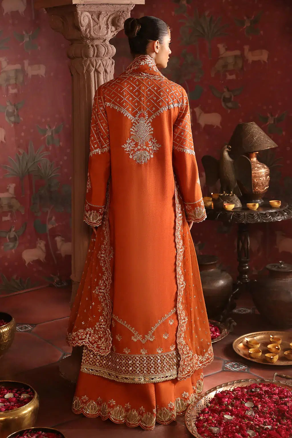 Afrozeh | Divani Silk Edit 23 | Zarish - by - Libasekhas UK - Registered Vendor of : Afrozeh - 100% Original Designer Dresss