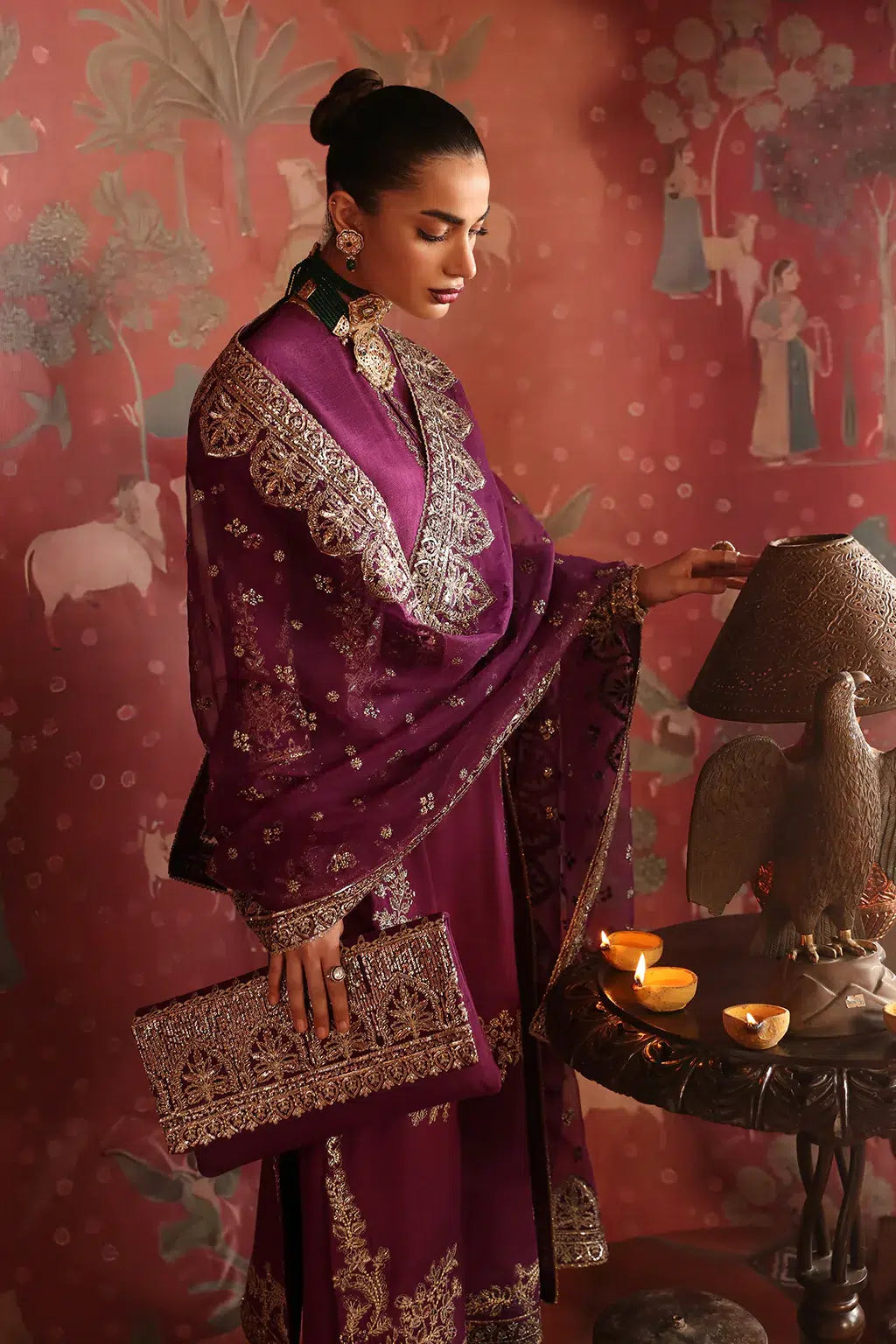 Afrozeh | Divani Silk Edit 23 | Khushbu - by - Libasekhas UK - Registered Vendor of : Afrozeh - 100% Original Designer Dresss