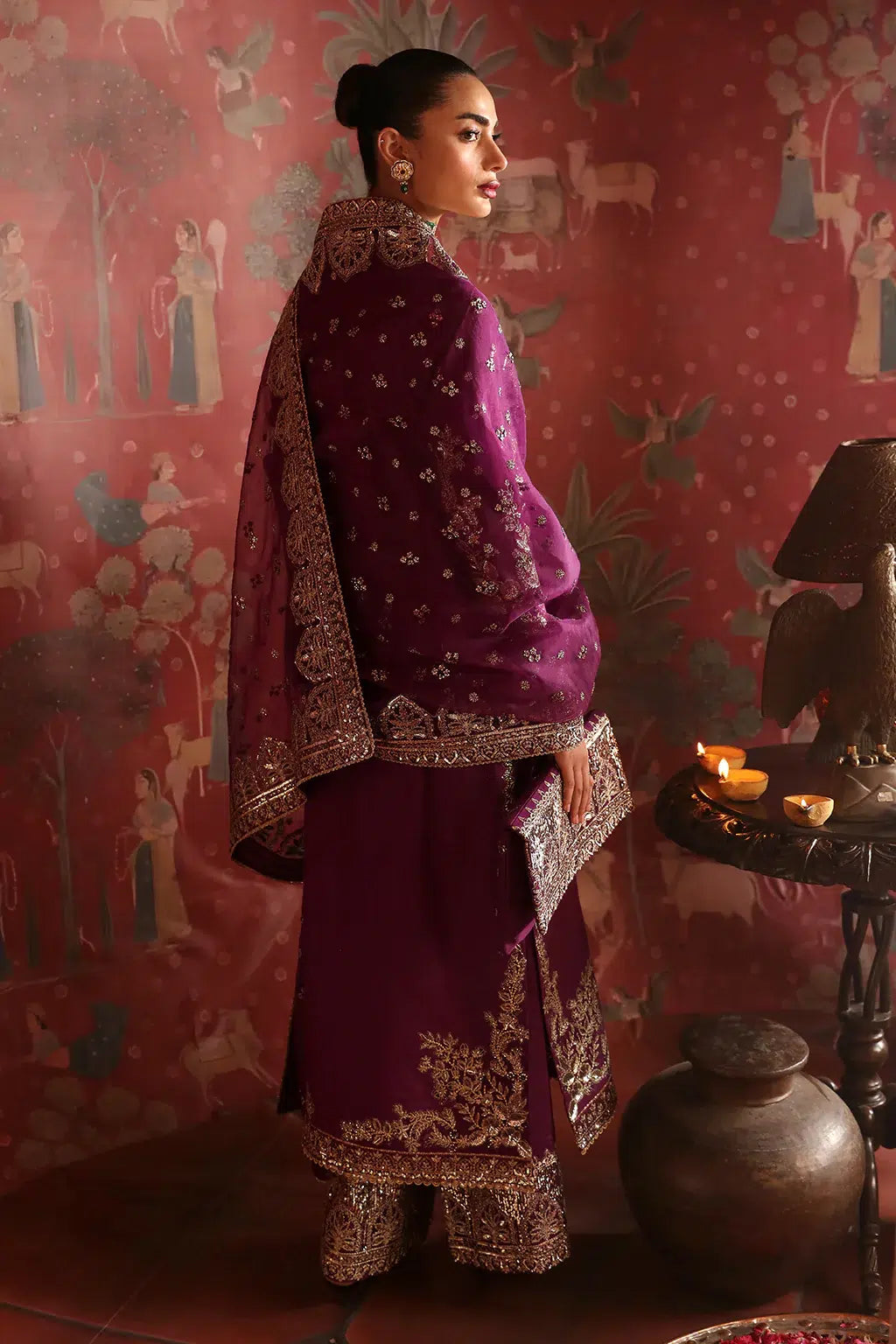 Afrozeh | Divani Silk Edit 23 | Khushbu - by - Libasekhas UK - Registered Vendor of : Afrozeh - 100% Original Designer Dresss