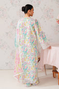 Afrozeh | The Floral Charm | Vanilla - by - Libasekhas UK - Registered Vendor of : Afrozeh - 100% Original Designer Dresss