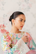 Afrozeh | The Floral Charm | Vanilla - by - Libasekhas UK - Registered Vendor of : Afrozeh - 100% Original Designer Dresss