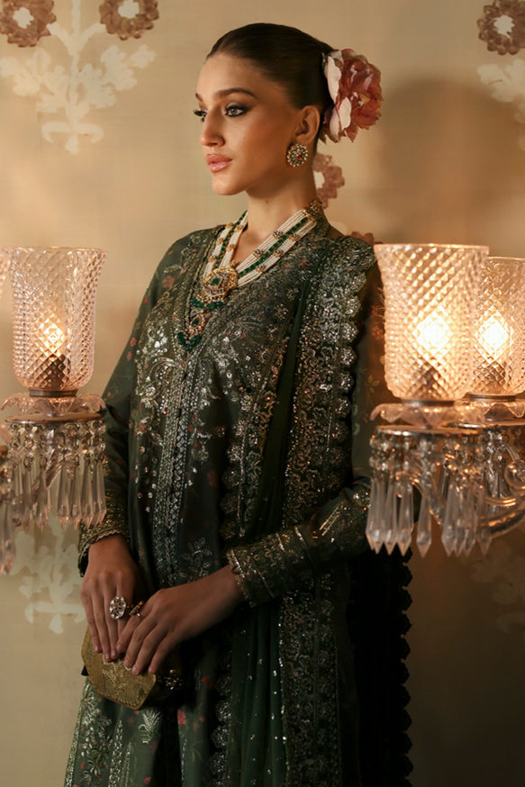 Afrozeh | Divani Silk Edit 25 | Zeba - by - Libasekhas UK - Registered Vendor of : Afrozeh - 100% Original Designer Dresss