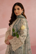 Afrozeh | Floral Charm 25 | Kylon - by - Libasekhas UK - Registered Vendor of : Afrozeh - 100% Original Designer Dresss
