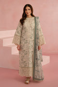 Afrozeh | Floral Charm 25 | Kylon - by - Libasekhas UK - Registered Vendor of : Afrozeh - 100% Original Designer Dresss
