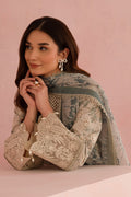 Afrozeh | Floral Charm 25 | Kylon - by - Libasekhas UK - Registered Vendor of : Afrozeh - 100% Original Designer Dresss