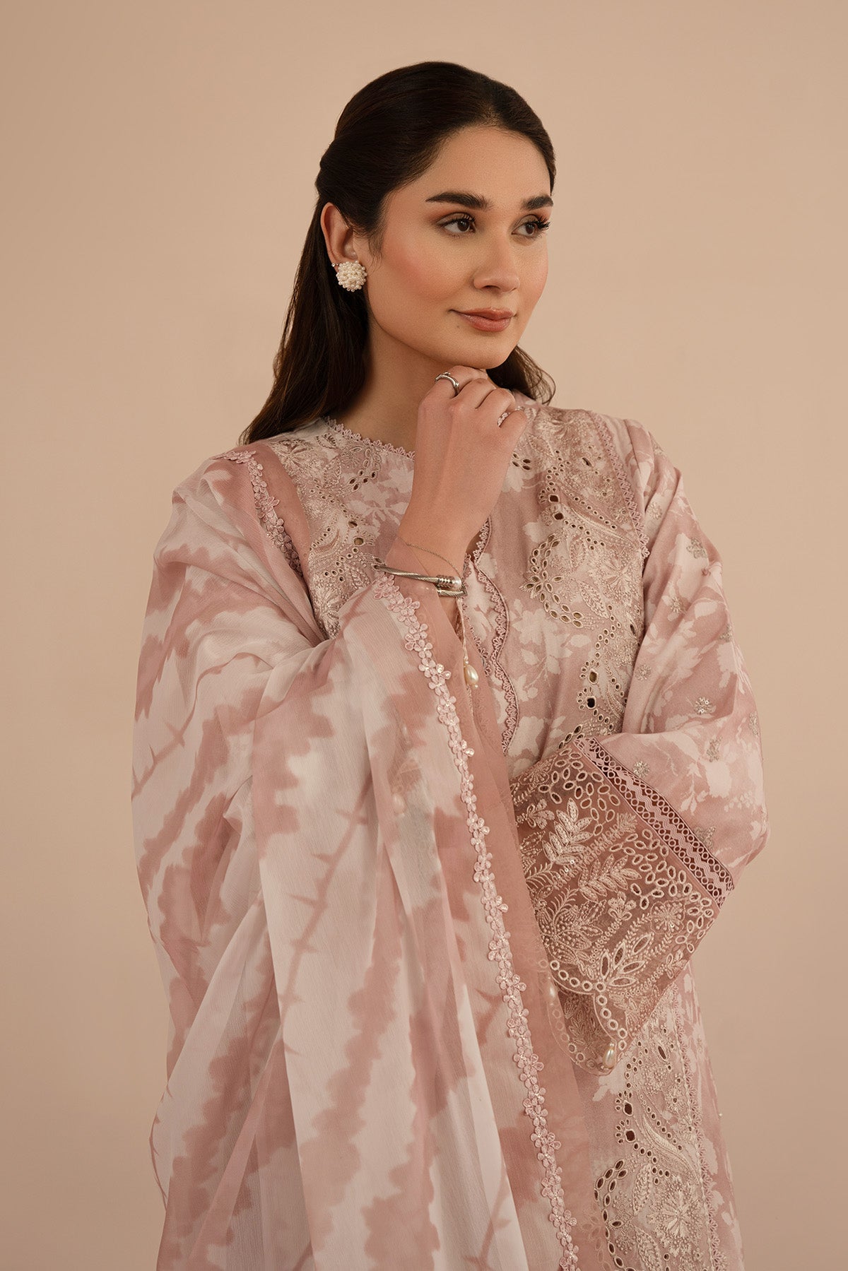 Afrozeh | Floral Charm 25 | Myrtle - by - Libasekhas UK - Registered Vendor of : Afrozeh - 100% Original Designer Dresss