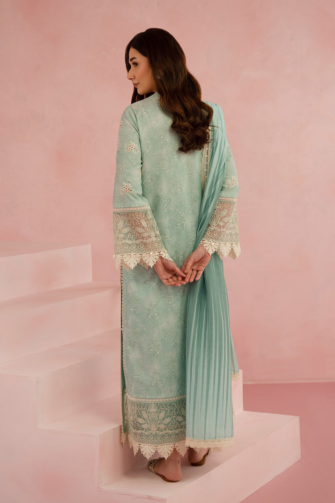 Afrozeh | Floral Charm 25 | Leonora - by - Libasekhas UK - Registered Vendor of : Afrozeh - 100% Original Designer Dresss