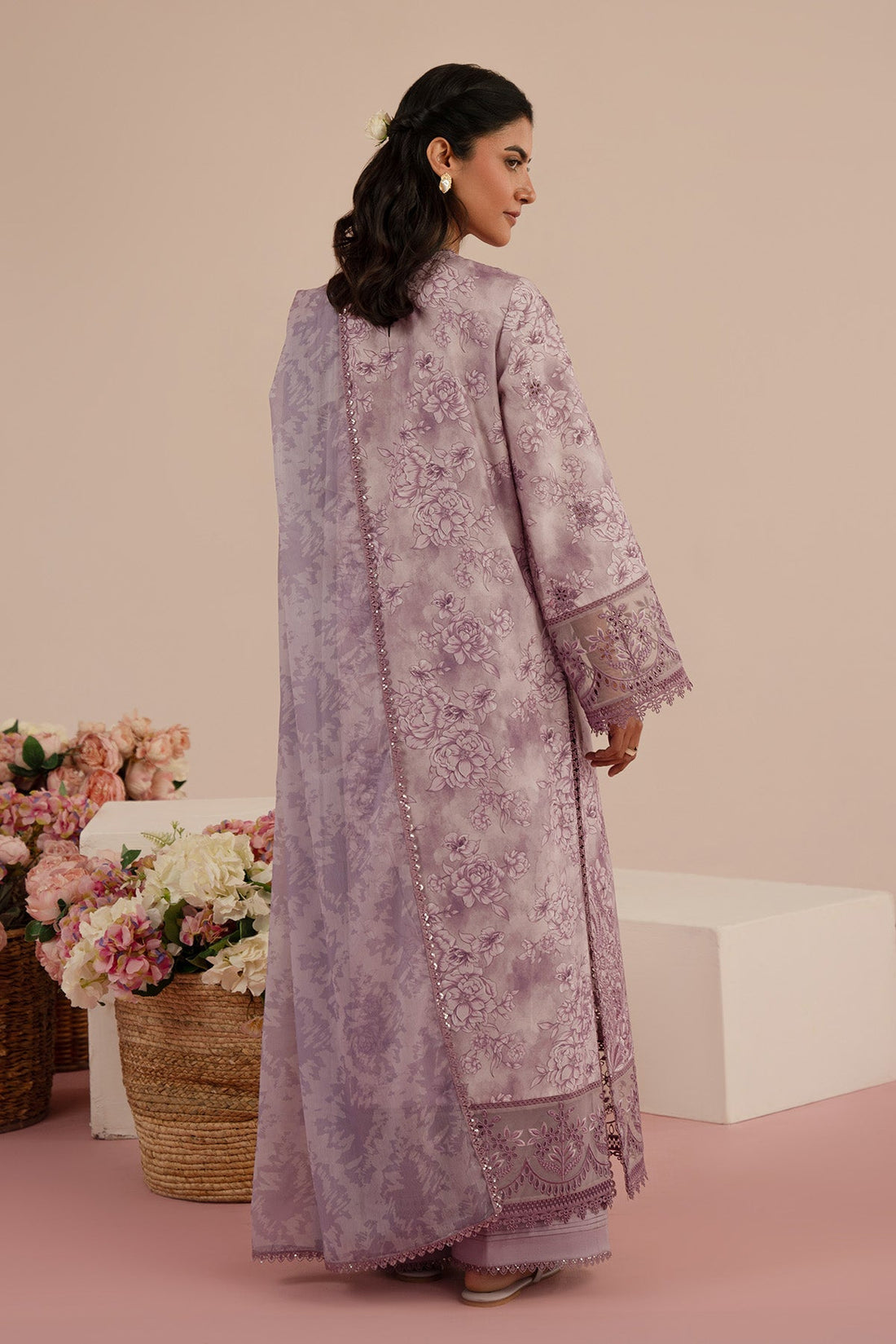 Afrozeh | Floral Charm 25 | Bellerose - by - Libasekhas UK - Registered Vendor of : Afrozeh - 100% Original Designer Dresss